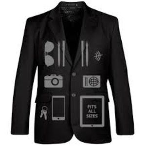 Scottevest T5 Men’s Tech Sport Coat - Black - 52L